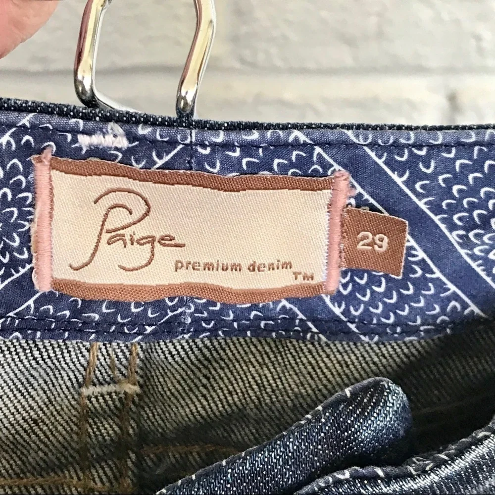 Paige Premium Denim Norton Skirt-Embellished